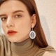 8pairs Earrings Stainless Teardrop Classic Earring 8pairs Earrings Stainless Teardrop Classic Earring